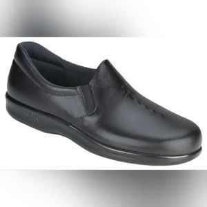 Sas Tripad Comfort 6 M Black Walking Leather Shoes